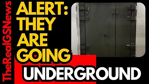 ⚠️ BREAKING: PREPARE NOW! MANY ARE GOING UNDERGROUND SOON!