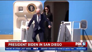 Biden Loses AGAIN To Air Force One Stairs