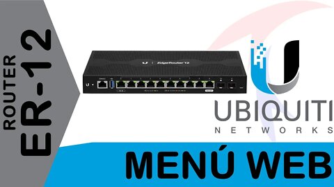 Router Ubiquiti Edgerouter ER-12 Menu Web #Colombia #Tecnocompras #DistribuidoresUbiquitiColombia