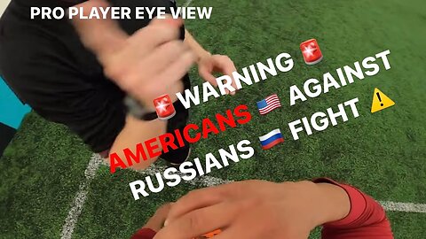 🚨WARNING🚨 RUSSIANS FIGHT AMERICANS IN FOOTBALL MATCH IN RUSSIA