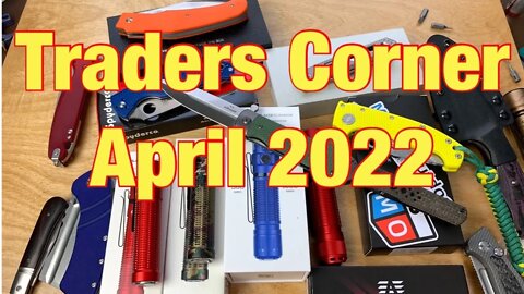 Traders Corner / Knife Sale is April 10th @6pm eastern time / Olight Flashlight Recall /Vandal M390