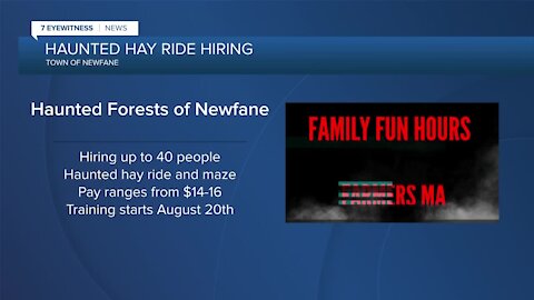 Haunted Forests of Newfane Hiring