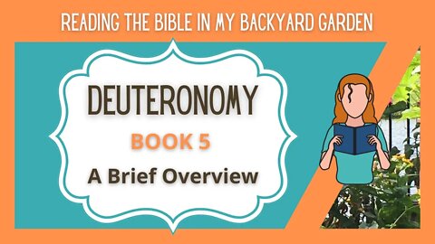 Deuteronomy - A Brief Overview - NRSV Bible Reading