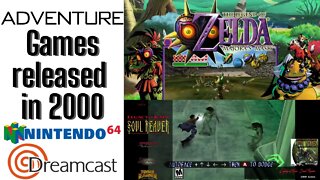 Year 2000 Adventure Games for Nintendo 64 and Sega Dreamcast