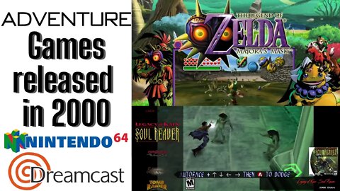 Year 2000 Adventure Games for Nintendo 64 and Sega Dreamcast