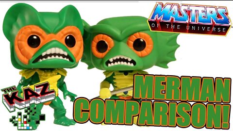 Merman Funko Pop Comparison Masters of the Universe