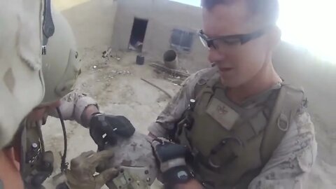 Lucky Marine Survives Sniper Headshot By Inches