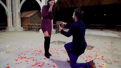 Most Amazing Proposal of 2018! Surprise with Family and Friends!