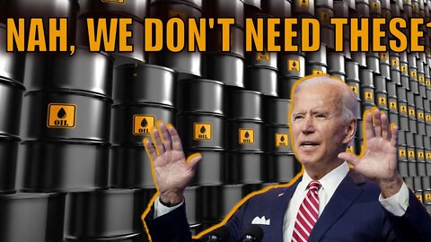 BIDEN Sends Millions of Barrels of OIL to FOREIGN COUNTRIES. I GUESS WE JUST DON'T THEM ANYMORE