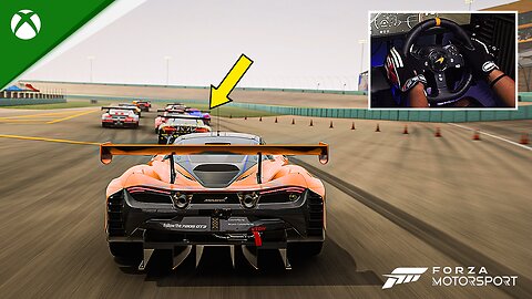 Forza Motorsports - McLaren 720s GT3 Insane Homestead Miami Speedway Laps in [4K]
