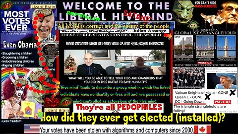 Illuminati entertainment business ties to military, Vatican, CIA, British Royals, pedophilia and Dem