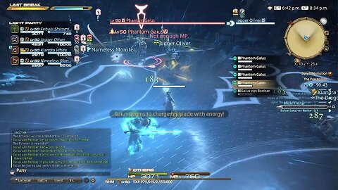 KOed by my own tank ff14