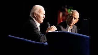 Biden Incoherently Babbles About “Joe Jobs” as Obama Stares