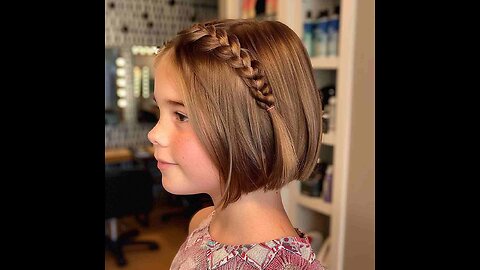 my cute daughter hair style wow ! Do you have a daughter like this cute !