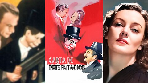 CARTA DE PRESENTACIÓN (1938) Adolphe Menjou y Andrea Leeds| Comedia, Drama | COLOREADO