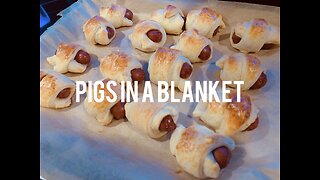 Pigs in a blanket. Easy recipe.