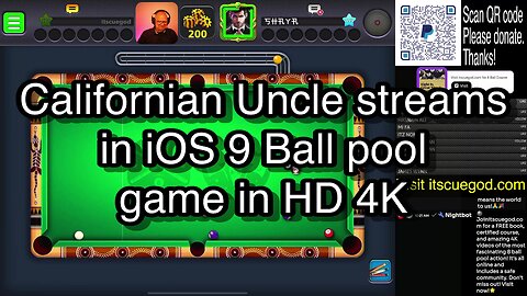 Mature Grandpa makes big breaks in FREE Miniclip 9 ball pool [HD] [4K] 🎱🎱🎱 8 Ball Pool 🎱🎱🎱[ReRun]