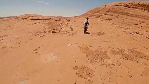 Super 8 Singletrack - Found Mary's Trail as we look to Escape the Dunes!