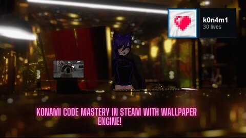 🔓 Unlock the Konami Code in Wallpaper Engine: A Gaming Tutorial 🎮✨