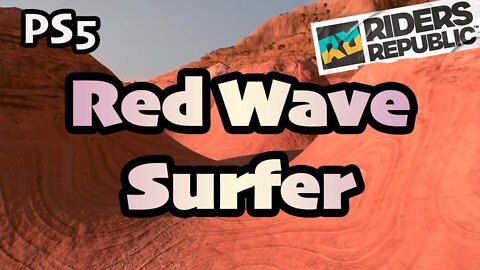 Red Wave Surfer RIDERS REPUBLIC #shorts