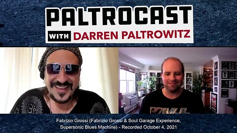 Fabrizio Grossi interview with Darren Paltrowitz