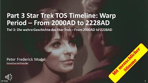 Part 3 Star Trek TOS Timeline: Warp Period – From 2000AD to 2228AD