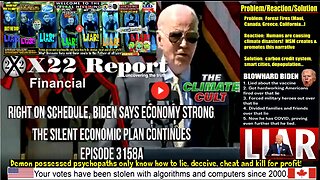 Ep. 3158a - Right On Schedule, Biden Says Economy Strong, The Silent Economic Plan Continues
