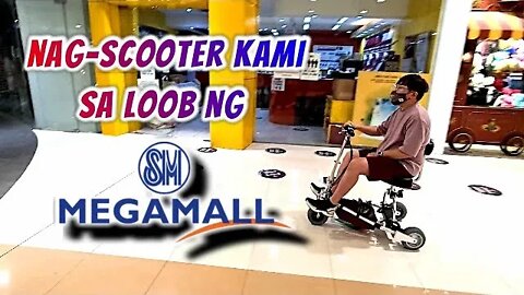 Nag-Scooter Kami Sa Loob Ng SM Megamall