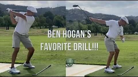 BEN HOGAN DRILL Club on Hip