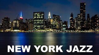 🔴 New York Apartment , City Jazz Background Music 🎧