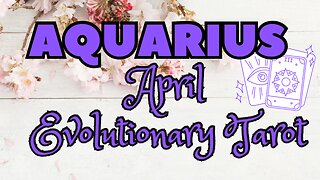 Aquarius ♒️-Enjoy the journey! April 24 Evolutionary Tarot reading #aquarius #tarotary #tarot