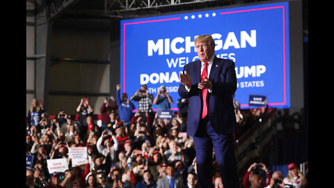 President Trump Rails Against Crime, Biden-flation, and rallies for Michigan Candidates at Saturday's Rally 10-3-22