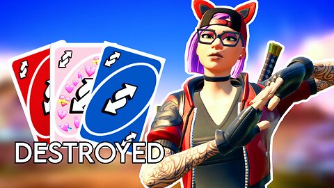 I Destroyed This Kid In Fortnite UNO...