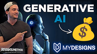 How MyDesigns Makes it EASY to Monetize Generative AI w/ Print on Demand