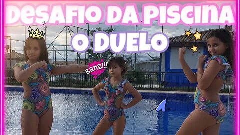 GINCANA NA PISCINA O DUELO / 3 irmãs demais