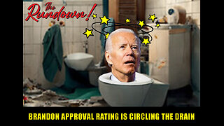 Biden's approval is down the toilet!