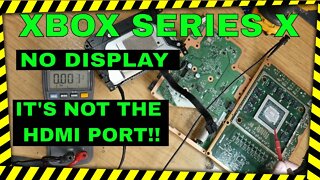 Xbox Series X HDMI IC FIX and Broken SATA Connector ⚠ NB7N621M Replaced ⚠