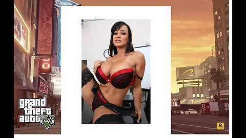 Lisa Ann as Gta 5 character Ai Generated part 2