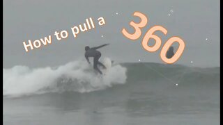 How to do a 360 on a surfboard