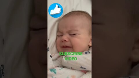 How a baby get sleeping with smile final video, Cute and funny baby videos,#baby #shorts #funny#cute
