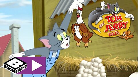 Tom and Jerry Cartoon | Tales Egg War | Boomerang UK by Melon Kids Fun