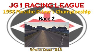 Race 2 - JG1 Racing League - 1958 Porsche Driver's Championship - Whales Coast - GBR