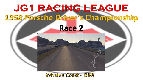 Race 2 - JG1 Racing League - 1958 Porsche Driver's Championship - Whales Coast - GBR