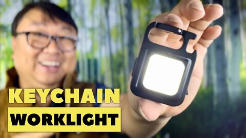 Useful COB Mini Keychain LED Work Light
