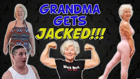 Joan Macdonald Gets Jacked at Age 75!!! Huge Body Transformation! Train With Joan