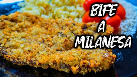 COMO FAZER BIFE A MILANESA