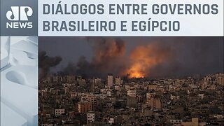 Brasileiros seguem no sul de Gaza e aguardam autorização para deixar local