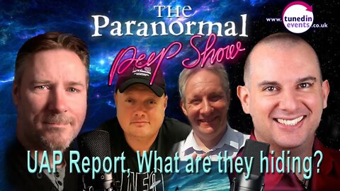 UAPS, what did the US Government hold back? Ben Emlyn Jones Philip Kinsella Paranormal Peep Show