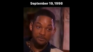 Interview with Will Smith in 1998 Where He Discussed Government Conspiracy Theories