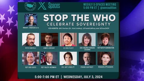 ✊Update on Stop the WHO✊ 4th of July Special 🎆 Keeping our Sovereignty 7-3-24